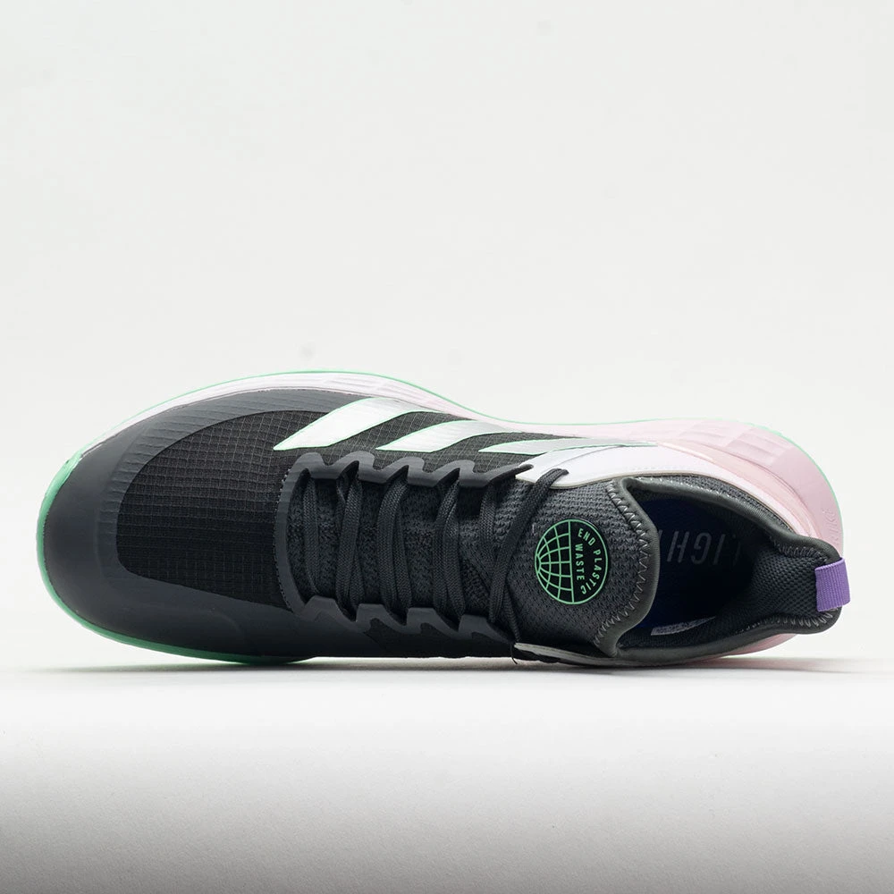 Adidas Adizero Ubersonic 4 Clay Women's Grey/Metallic/Violet Fusion 5 Adidas Adizero Ubersonic 4 Clay Women's Grey/Metallic/Violet Fusion - Image 3