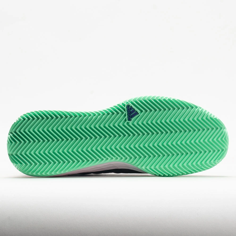 Adidas Adizero Ubersonic 4 Clay Women's Grey/Metallic/Violet Fusion 6 Adidas Adizero Ubersonic 4 Clay Women's Grey/Metallic/Violet Fusion - Image 4