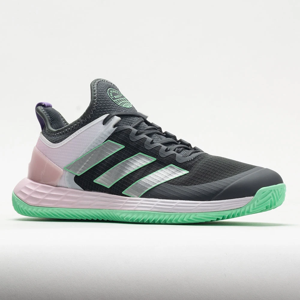 Adidas Adizero Ubersonic 4 Clay Women's Grey/Metallic/Violet Fusion 7 Adidas Adizero Ubersonic 4 Clay Women's Grey/Metallic/Violet Fusion - Image 5