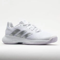 Adidas CourtJam Control Women's White/Silver Metallic/White -Footwear Sale 117075 5