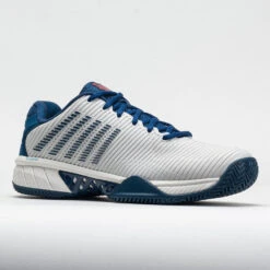 K-Swiss Hypercourt Express 2 Clay Men's Blanc De Blanc/Blue Opal/Lolli -Footwear Sale 117130 5