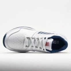 K-Swiss Court Express Men's White/Blue Opal/Lollipop -Footwear Sale 117132 2