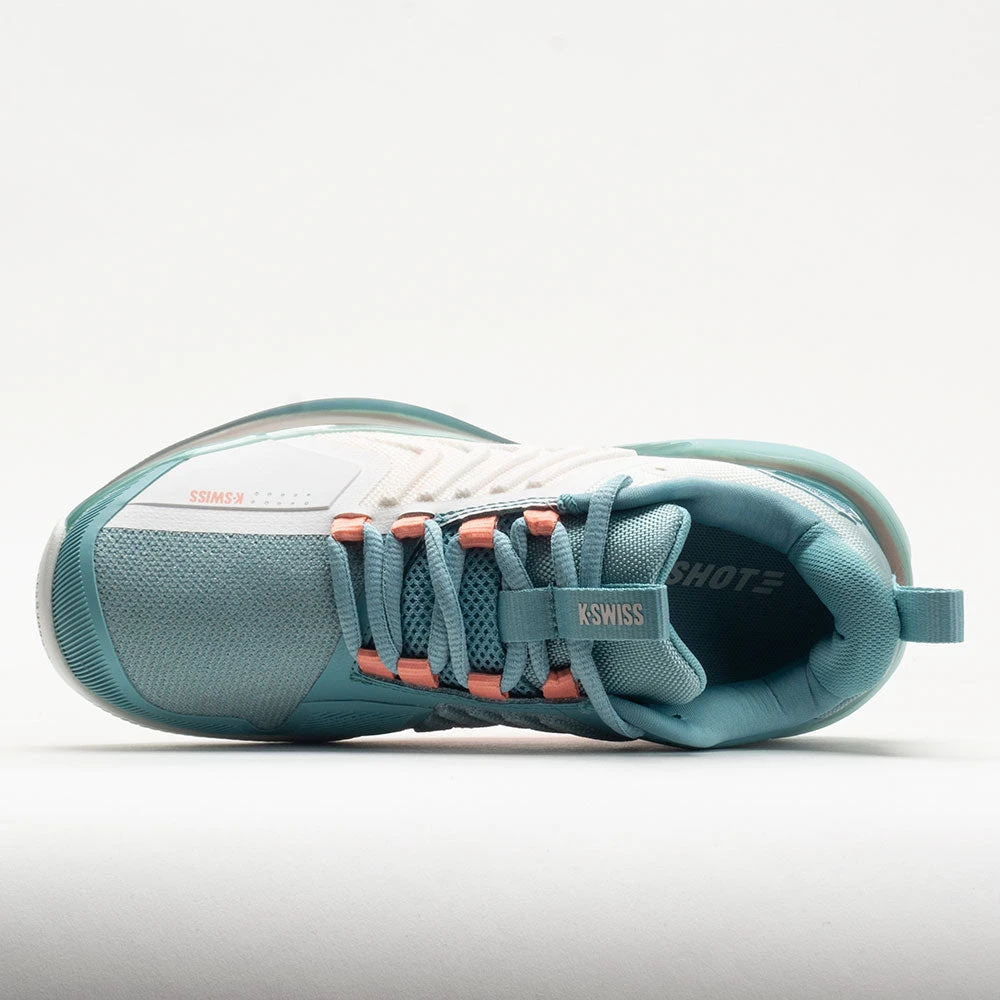 K-Swiss Ultrashot 3 Women's Blanc De Blanc/Mile Blue/Desert Flower 5 K-Swiss Ultrashot 3 Women's Blanc De Blanc/Mile Blue/Desert Flower - Image 3