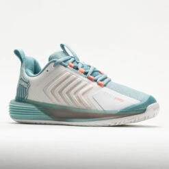 K-Swiss Ultrashot 3 Women's Blanc De Blanc/Mile Blue/Desert Flower 12 K-Swiss Ultrashot 3 Women's Blanc De Blanc/Mile Blue/Desert Flower -Footwear Sale 117133 5