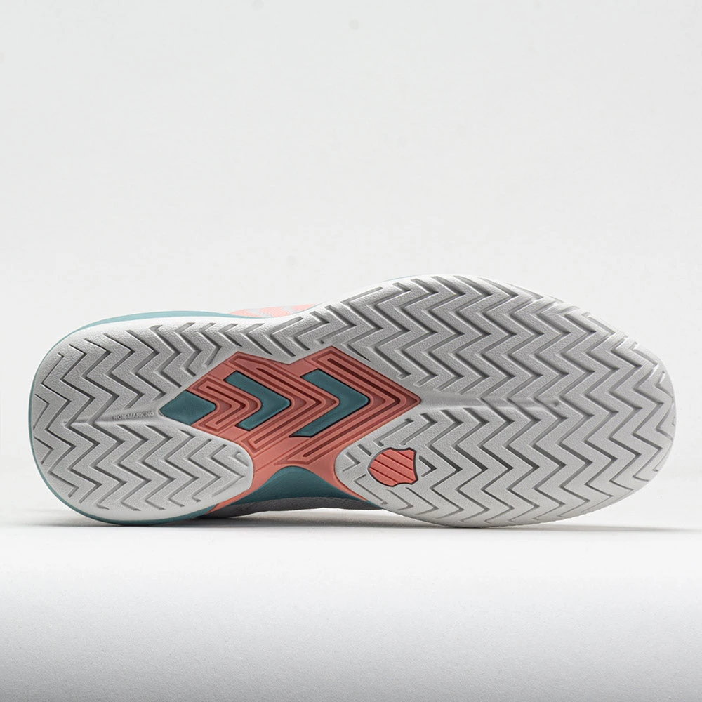 K-Swiss Ultrashot Team Women's Blanc De Blanc/Nile Blue/Desert Flower 6 K-Swiss Ultrashot Team Women's Blanc De Blanc/Nile Blue/Desert Flower - Image 4