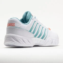 K-Swiss Bigshot Light 4 Women's White/Nile Blue/Desert Flower -Footwear Sale 117157 6
