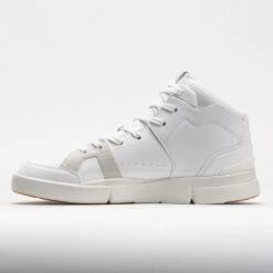 On Running On The Roger Clubhouse Mid Men's White/Sand -Footwear Sale 117230 1