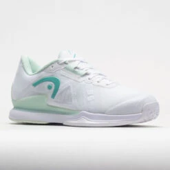 HEAD Sprint Pro 3.5 Women's White/Aqua -Footwear Sale 117293 5