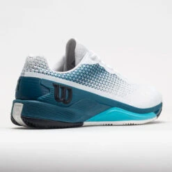 Wilson Rush Pro 4.0 Clay Men's White/Blue Coral/Blue Atoll 12 Wilson Rush Pro 4.0 Clay Men's White/Blue Coral/Blue Atoll -Footwear Sale 117516 6