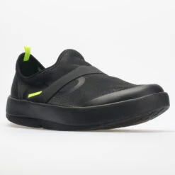 OOFOS OOmg Low Fibre Men's Black/Gray -Footwear Sale 630891 5