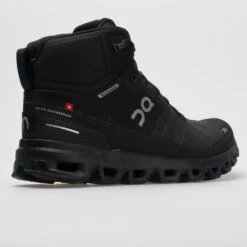 On Running On Cloudrock Waterproof Women's All Black -Footwear Sale 630959 6