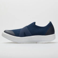 OOFOS OOmg Low Men's White/Navy -Footwear Sale 631098 1