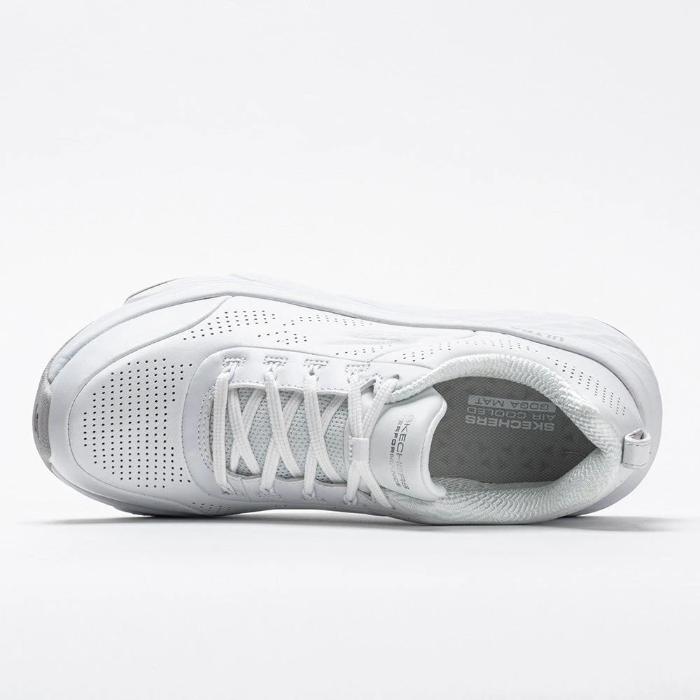 Skechers Max Cushioning Elite Women's White/Silver 4 Skechers Max Cushioning Elite Women's White/Silver - Image 3