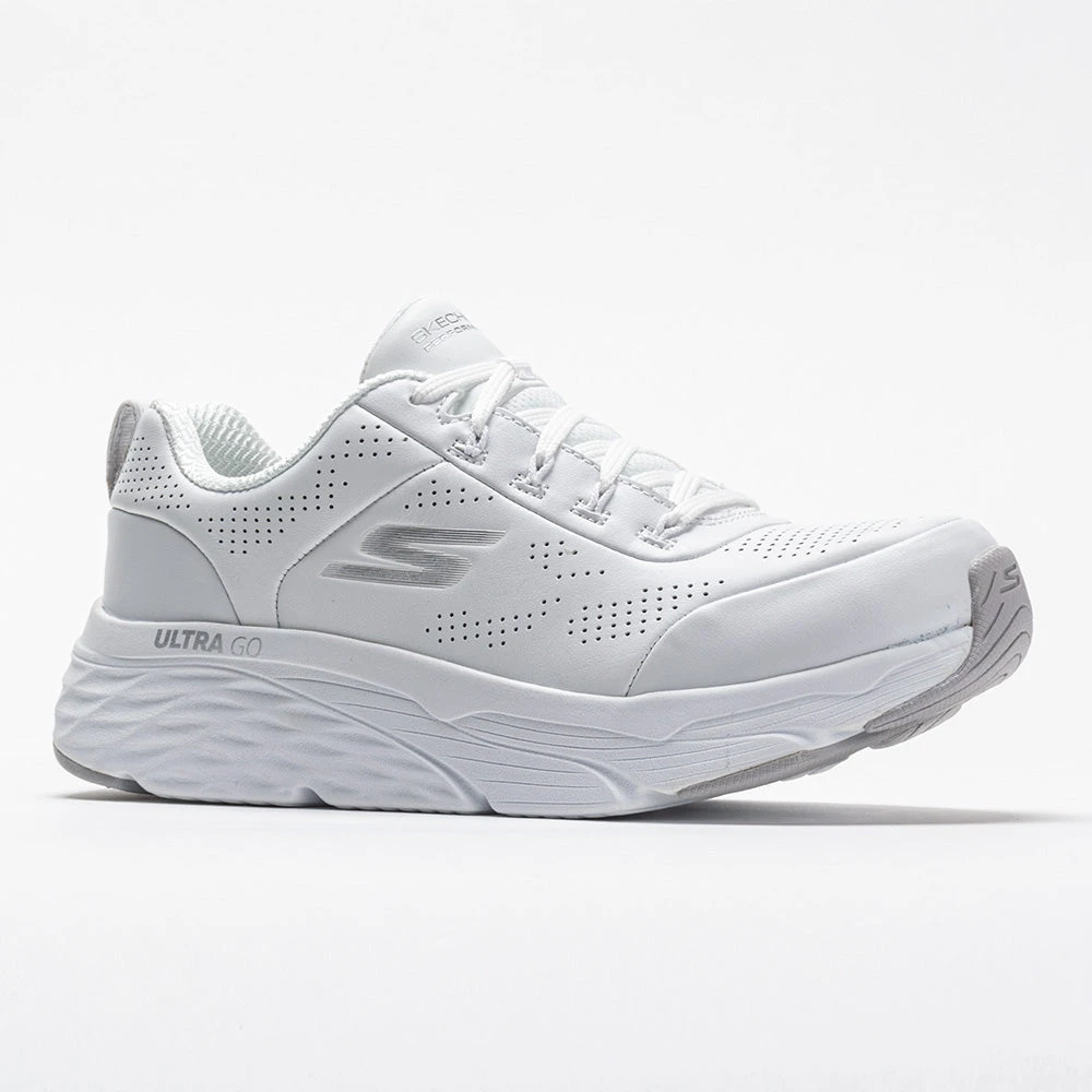 Skechers Max Cushioning Elite Women's White/Silver 6 Skechers Max Cushioning Elite Women's White/Silver - Image 5