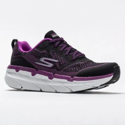 Skechers Max Cushioning Premier Women's Black/Purple -Footwear Sale 631110 5