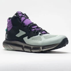 Salomon Predict Hike Mid GTX Men's Black/Aqua Gray/Roayl Lilac -Footwear Sale 631209 5