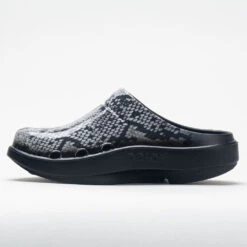 OOFOS OOcloog Limited Women's Black/Snakeskin -Footwear Sale 631220 1