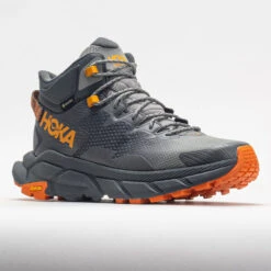 HOKA Trail Code GTX Men's Castlerock/Persimmon Orange -Footwear Sale 631237 5