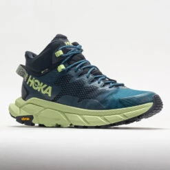 HOKA Trail Code GTX Men's Blue Graphite/Blue Coral -Footwear Sale 631238 5