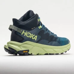 HOKA Trail Code GTX Men's Blue Graphite/Blue Coral -Footwear Sale 631238 6