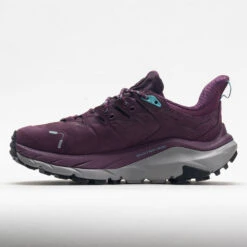 HOKA Kaha 2 Low GTX Women's Grape Wine/Coastal Shade -Footwear Sale 631243 1