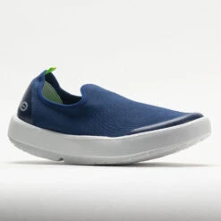 OOFOS OOmg EeZee Women's White/Navy -Footwear Sale 631315 5