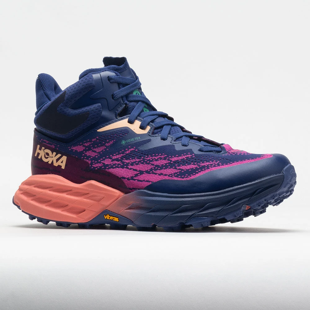 Hoka One One Speedgoat 5 Mid GTX Women's Bellwether Blue/Camellia 7 Hoka One One Speedgoat 5 Mid GTX Women's Bellwether Blue/Camellia - Image 5