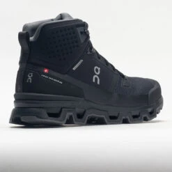 On Running On Cloudrock 2 Waterproof Men's Black/Eclipse -Footwear Sale 631357 6