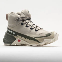 Salomon Cross Hike 2 Mid GTX Women's Feather Grey/Olive Night -Footwear Sale 631362 5