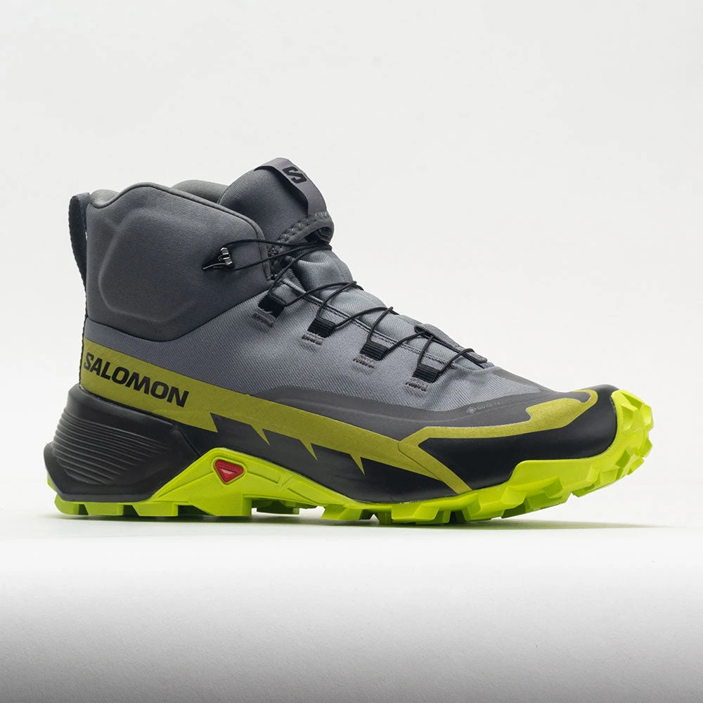 Salomon Cross Hike 2 Mid GTX Men's Quiet Shade/Acid Lime 7 Salomon Cross Hike 2 Mid GTX Men's Quiet Shade/Acid Lime - Image 5