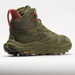 HOKA Anacapa Breeze Mid Men's Avocado/Burnt Ochre -Footwear Sale 631389 6