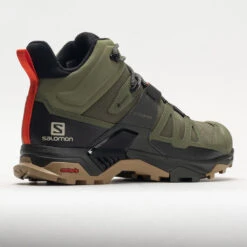 Salomon X Ultra 4 Mid GTX Men's Deep Lichen Green/Peat/Kelp -Footwear Sale 631495 6