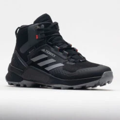 Adidas Terrex Swift R3 Mid GTX Men's Black/Grey/Solar Red -Footwear Sale 631497 5