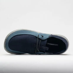 Merrell Hut Moc 2 Canvas Men's Navy -Footwear Sale 631514 2