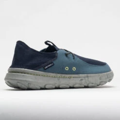 Merrell Hut Moc 2 Canvas Men's Navy -Footwear Sale 631514 6